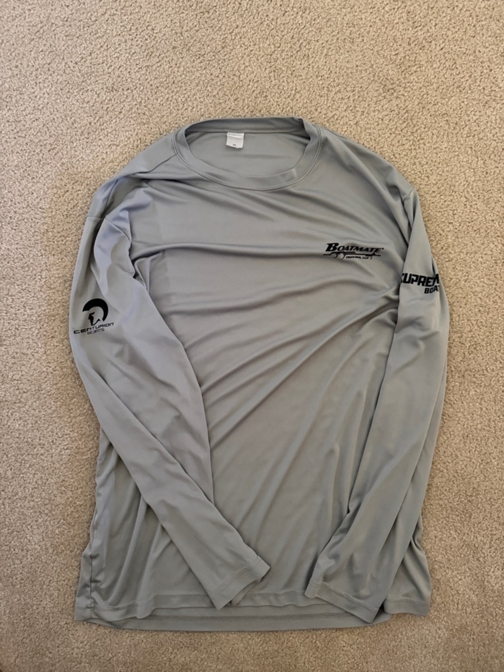 Dri Fit Long-Sleeve Crew - Centurion Supreme Boats